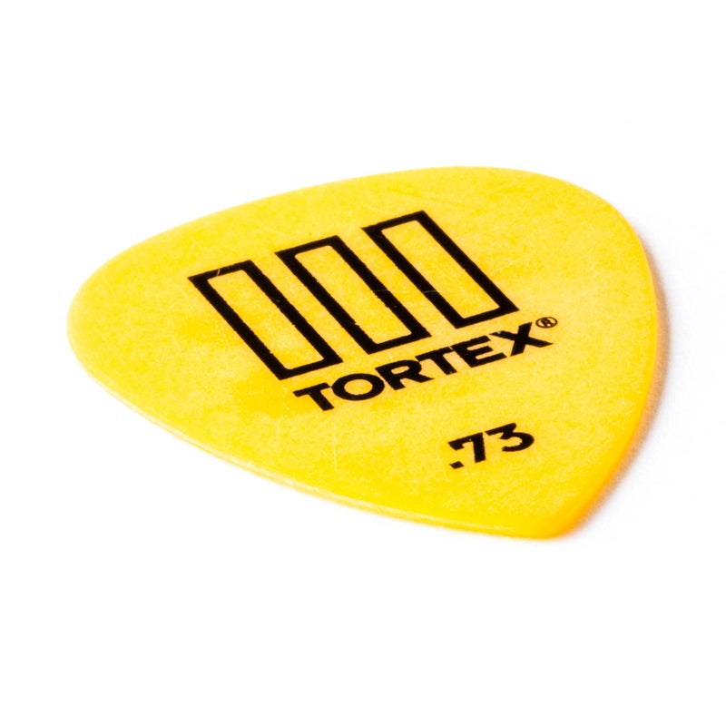DUNLOP Jim Dunlop Tortex TIII .73mm Yellow Guitar Picks - 12 Pack - Image 3